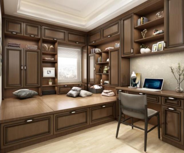 全鋁榻榻米-03（風格：中式；顏色：胡桃）